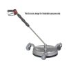 12" Turbo Devil TD300 Stainless Steel Surface Cleaner Gun & Lance