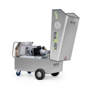 MAC Elektra SS 24kW Mobile Electric Heated Pressure Washer