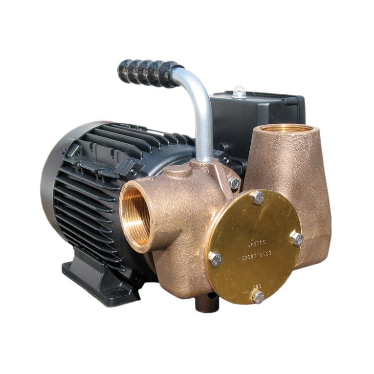 Jabsco P80 230V Oil Transfer Pump Self-Priming 1.5 Bar 40 LPM